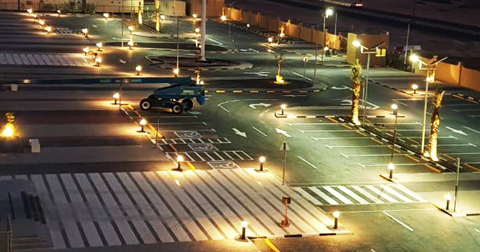 Solar Car Park Lighting