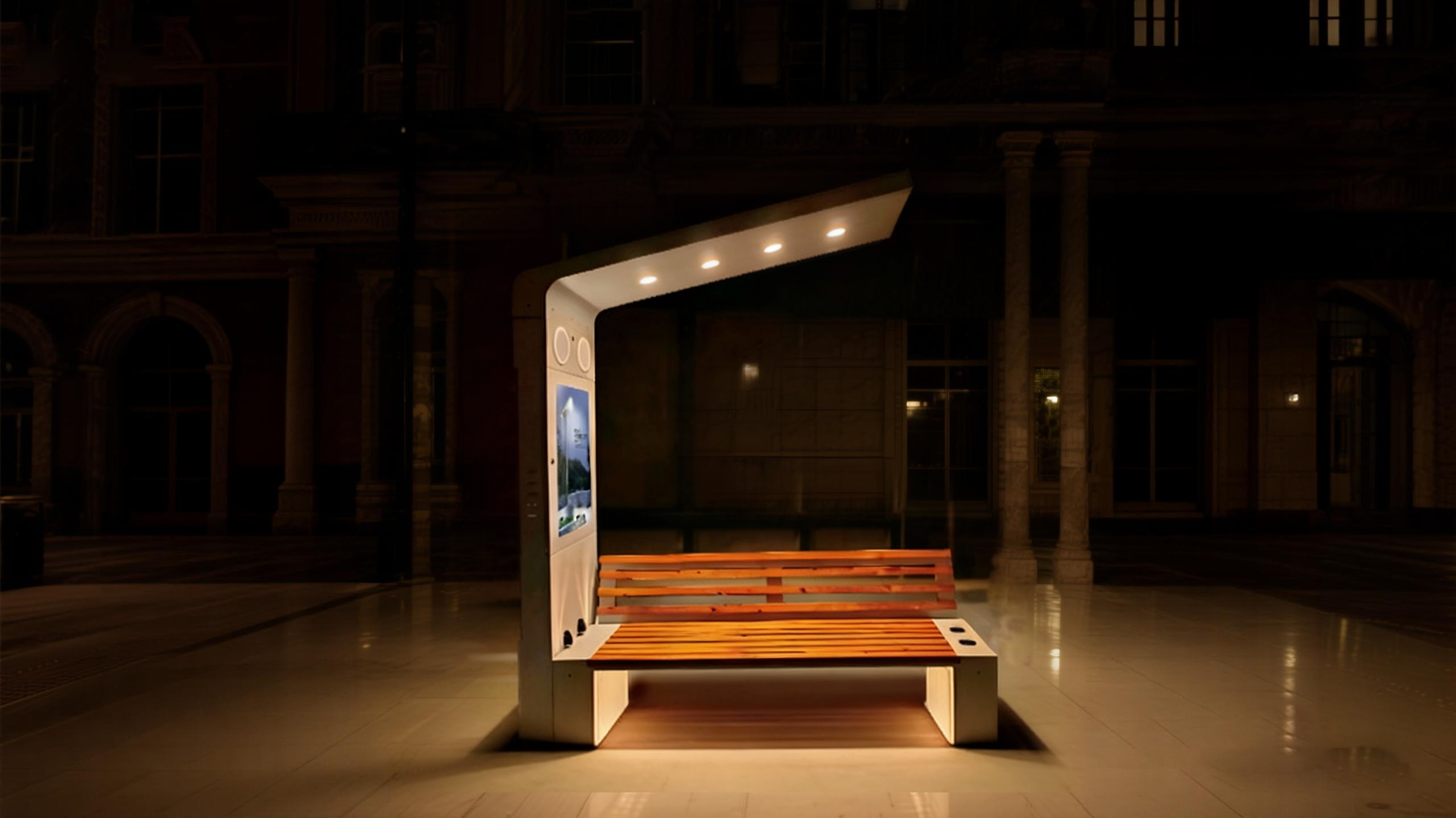 Smart Solar Bench